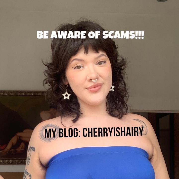 🦄 @cherryissohairy - IG: wilderness.cherry - TikTok